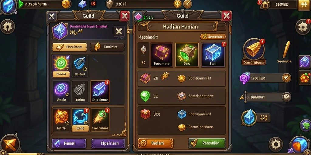 Tangkapan layar menampilkan grafik level yang menakjubkan.