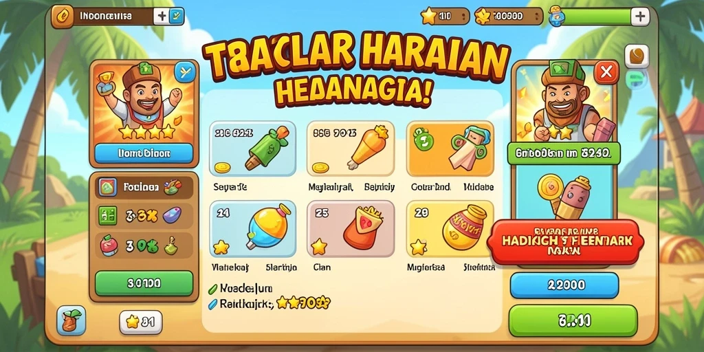 Banyak pilihan permainan menarik untuk dimainkan.