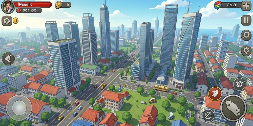 Aksi seru dalam permainan multiplayer dengan teman.